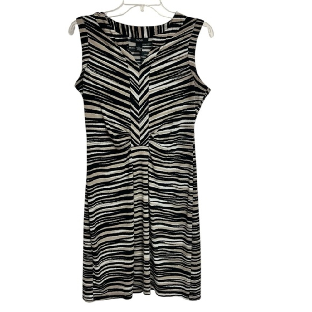 Alfani Zebra Print Midi Dress